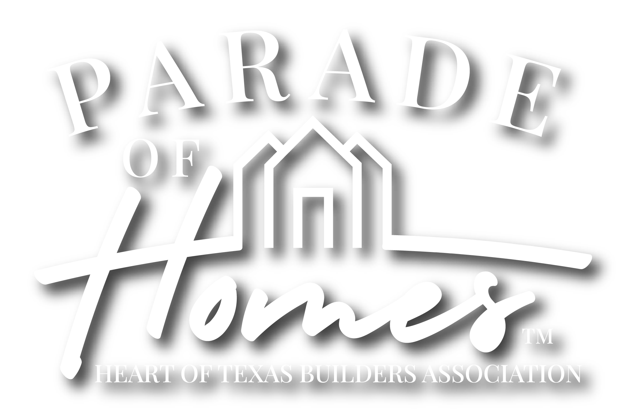 Parade Of Homes Logo White Shadow
